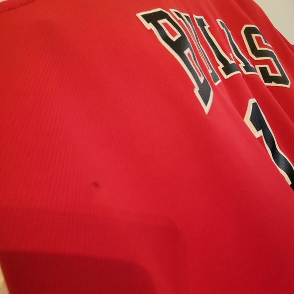 Adidas NBA Chicago Bulls Derrick Rose Basketball Jersey - Picture 8 of 8